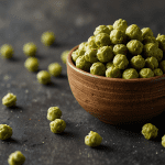 Easy Asian Vegan  Wasabi Peas