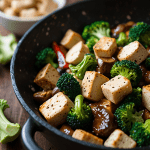 Tofu Broccoli Mushroom Stir Fry